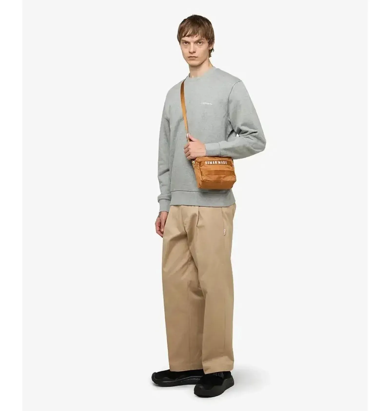 Кофта чоловіча Carhartt Wip Script Embroidery Grey (I034496.00DXX)
