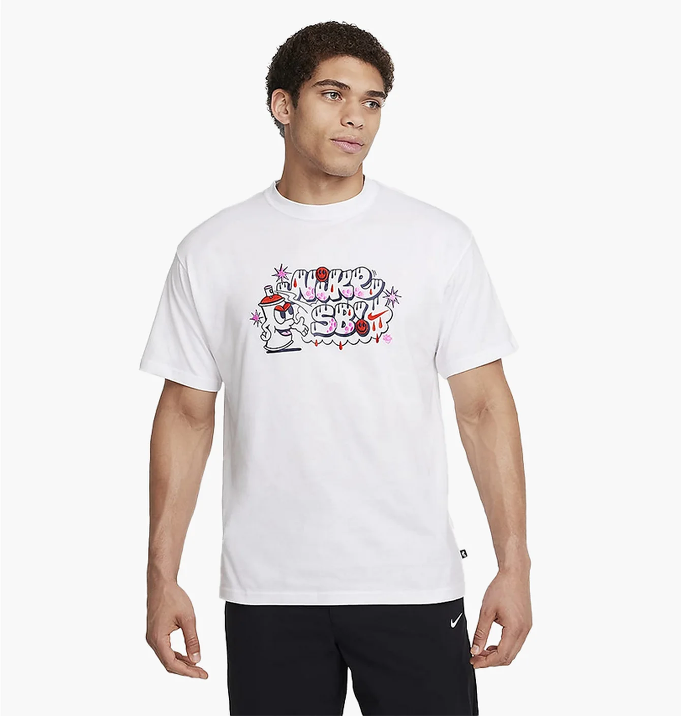 Nike Tee SB Grafitti White