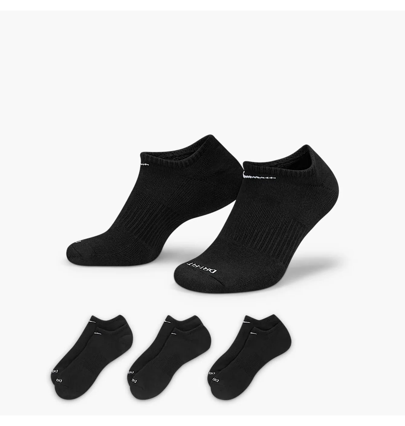 Шкарпетки Nike Everyday Plus (3 пари) Black SX6889-010
