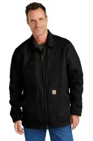 CARHARTT Loose Fit Washed Duck SHERPA-LINED COAT Jacket
