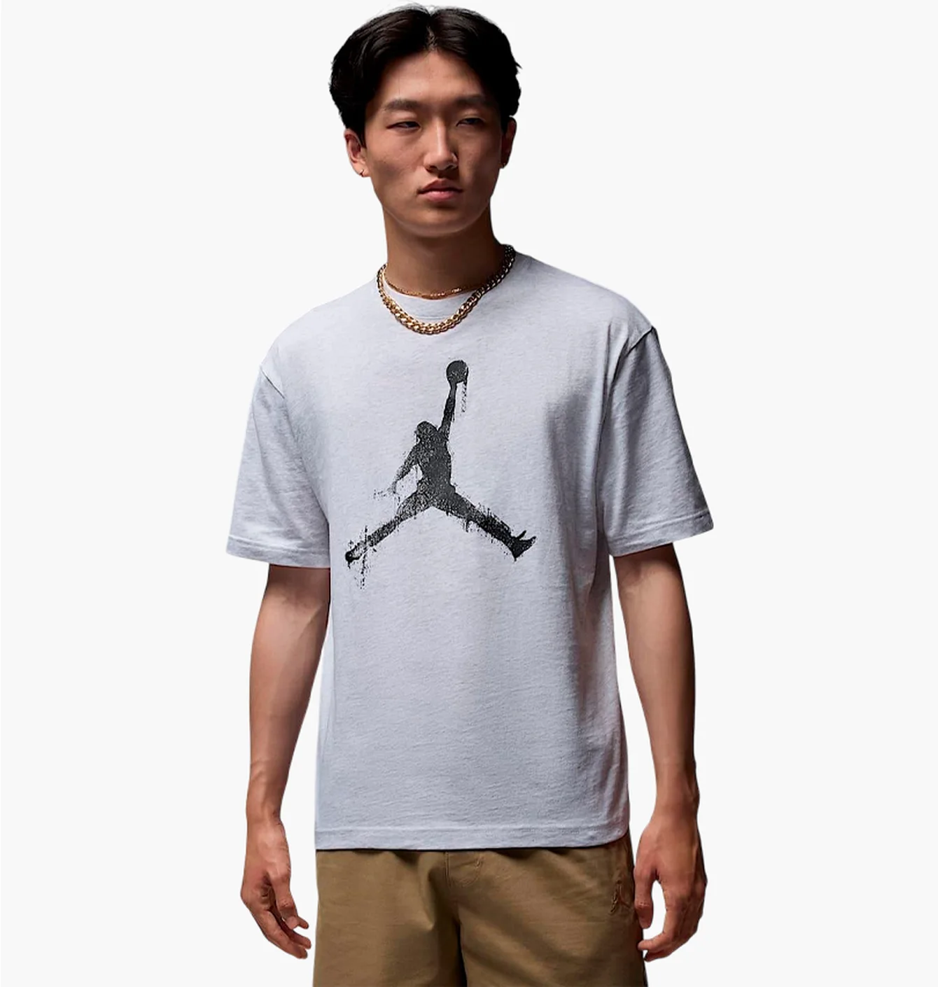 Футболка чоловіча Air Jordan Brooklyn Grey HQ8925-051