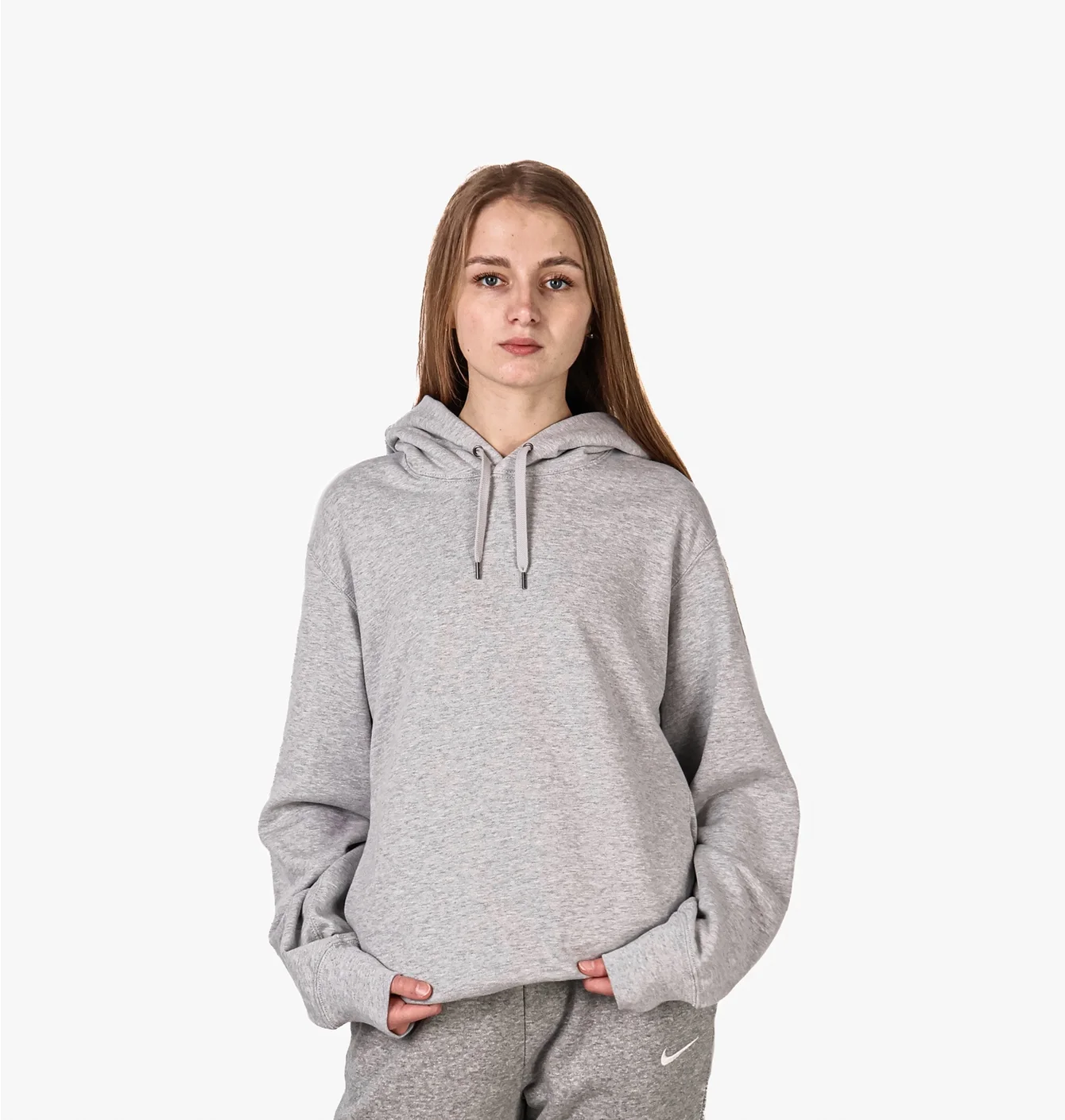 Худі унісекс Uniqlo Sweat Pullover Hoodie Grey 444967-05