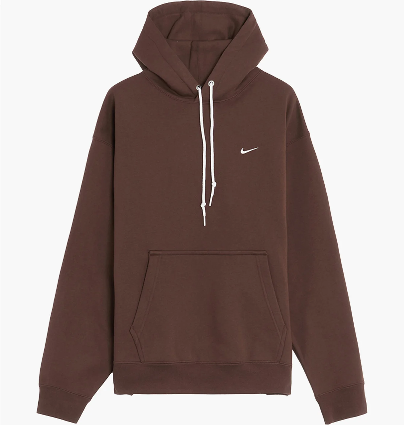 Толстовка Nike Solo Swoosh Fleece Hoodie Brown