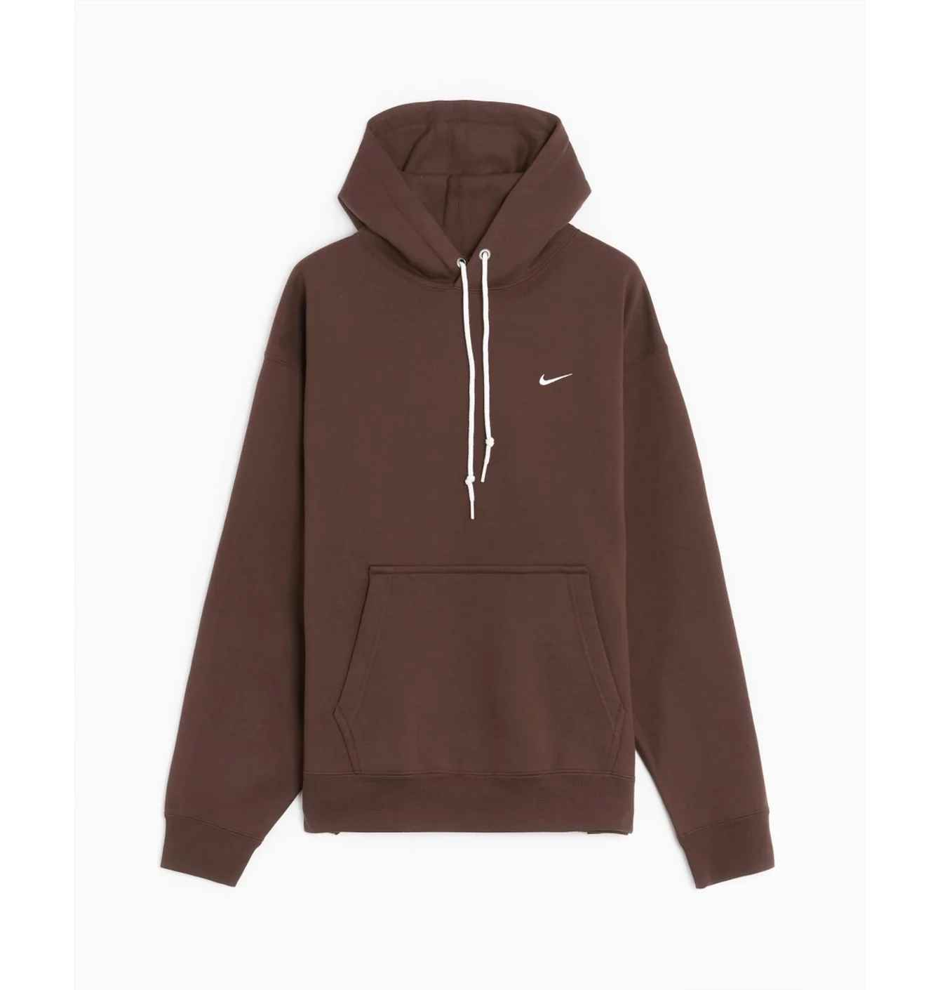 Толстовка Nike Solo Swoosh Fleece Hoodie Brown