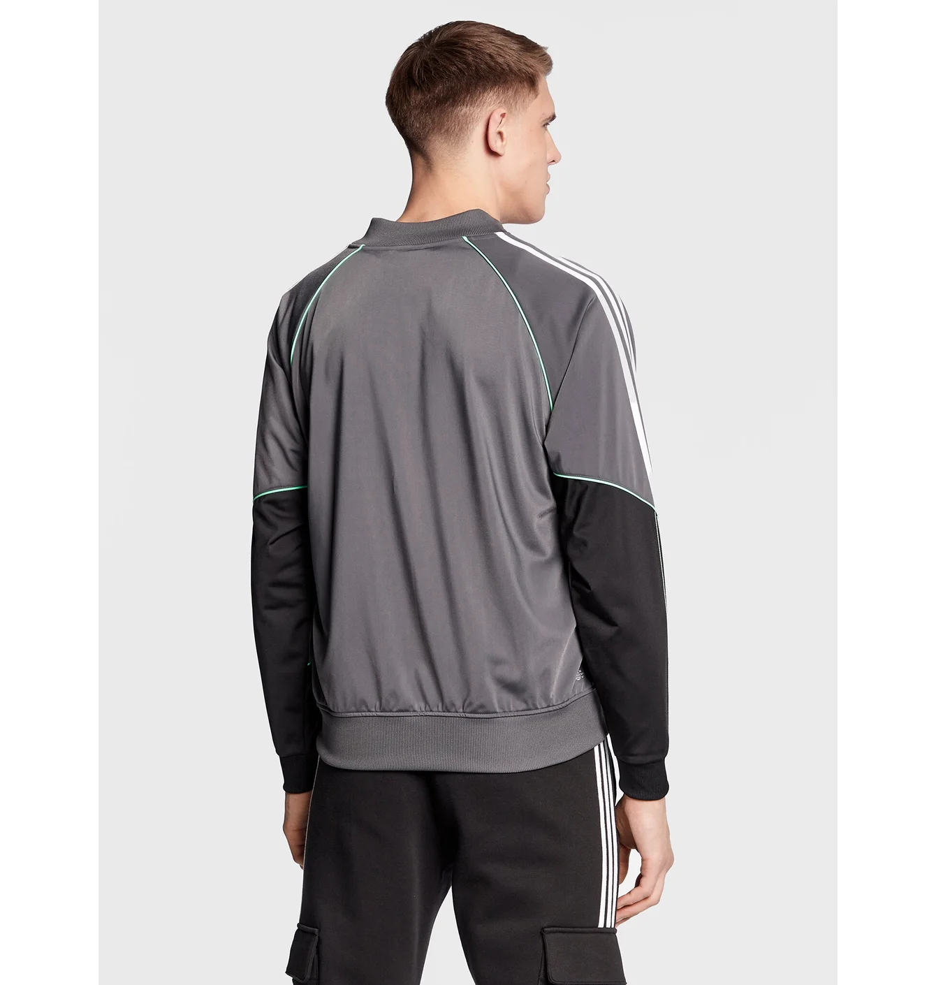 Кофта Adidas Essentials Full-Zip (сіра)