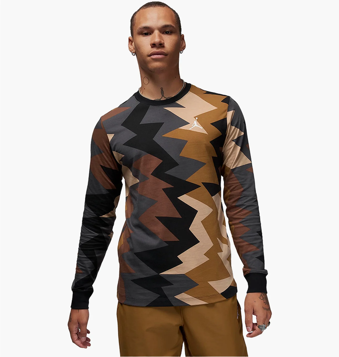 Лонгслів чоловічий Air Jordan T-Shirt Flight Mvp Multi FD7006-200
