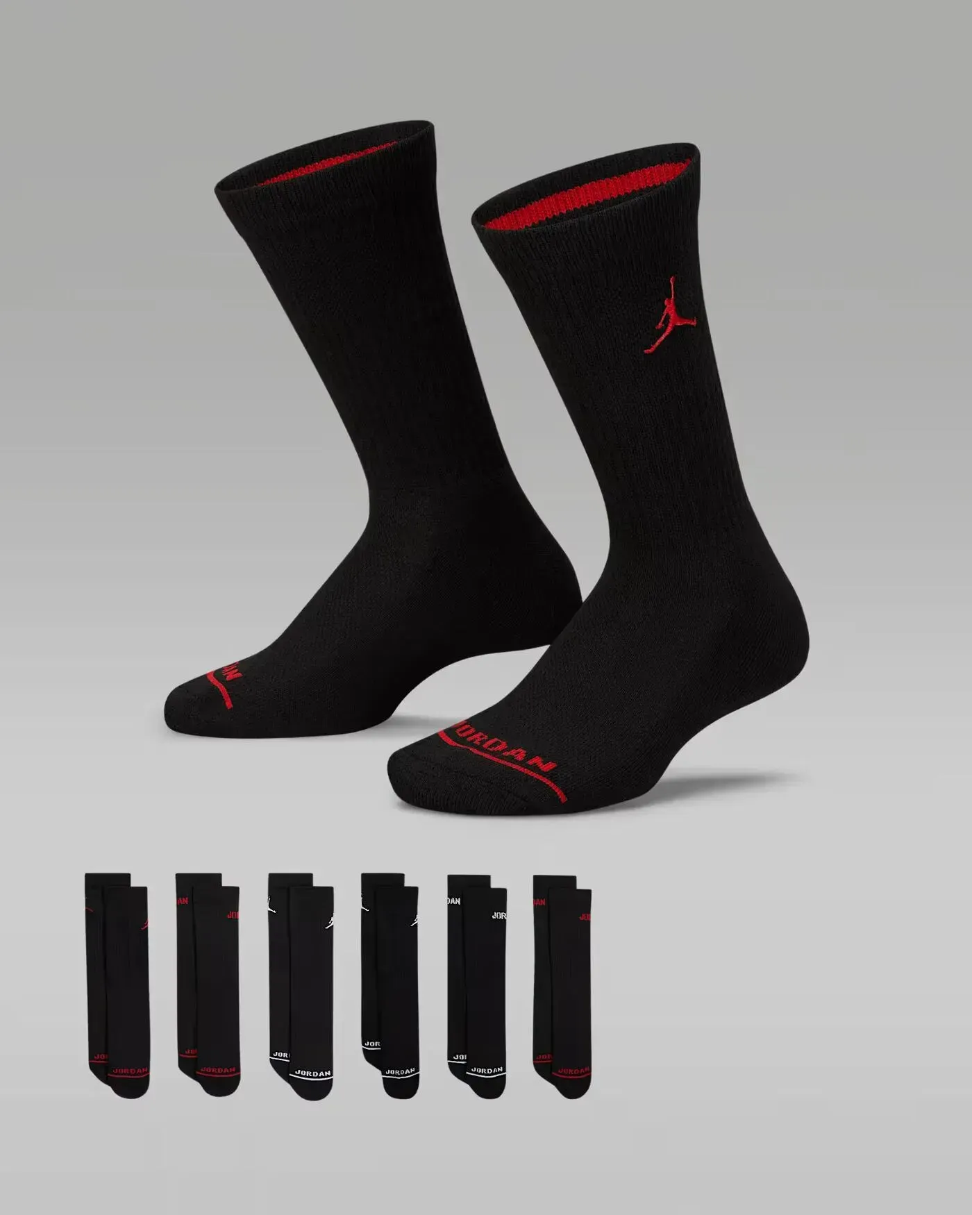Шкарпетки Air Jordan Legend Crew Socks Box Set 6Pr (BJ0343-023)