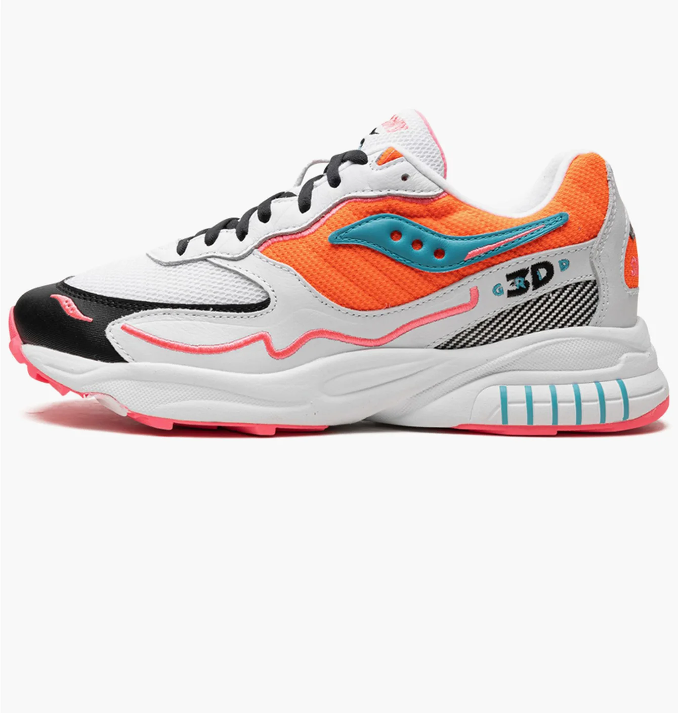 Saucony 3D Grid Hurricane White
