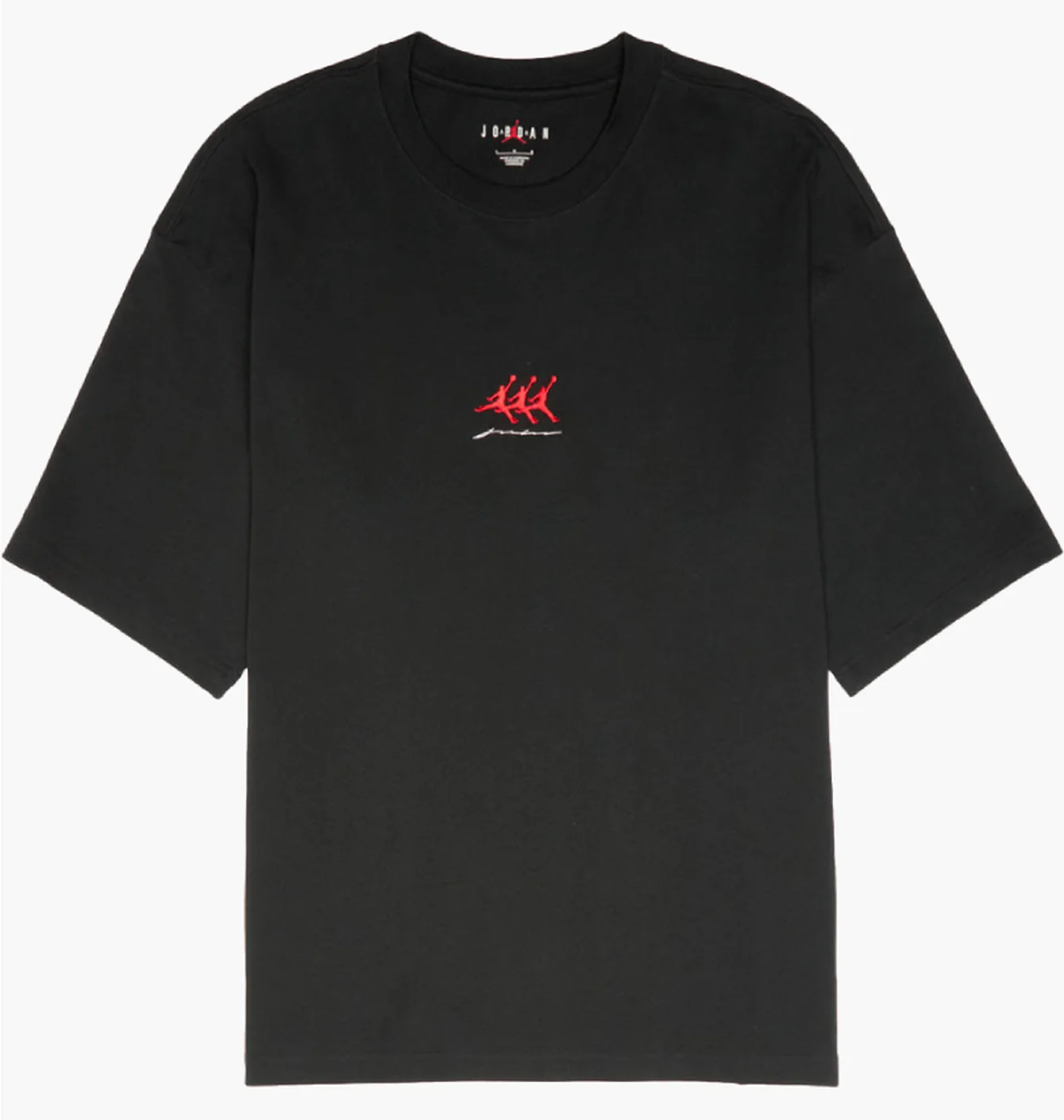 Футболка чоловіча Air Jordan Flt Gfx Ovsz Ss Crew Black IF3133-010