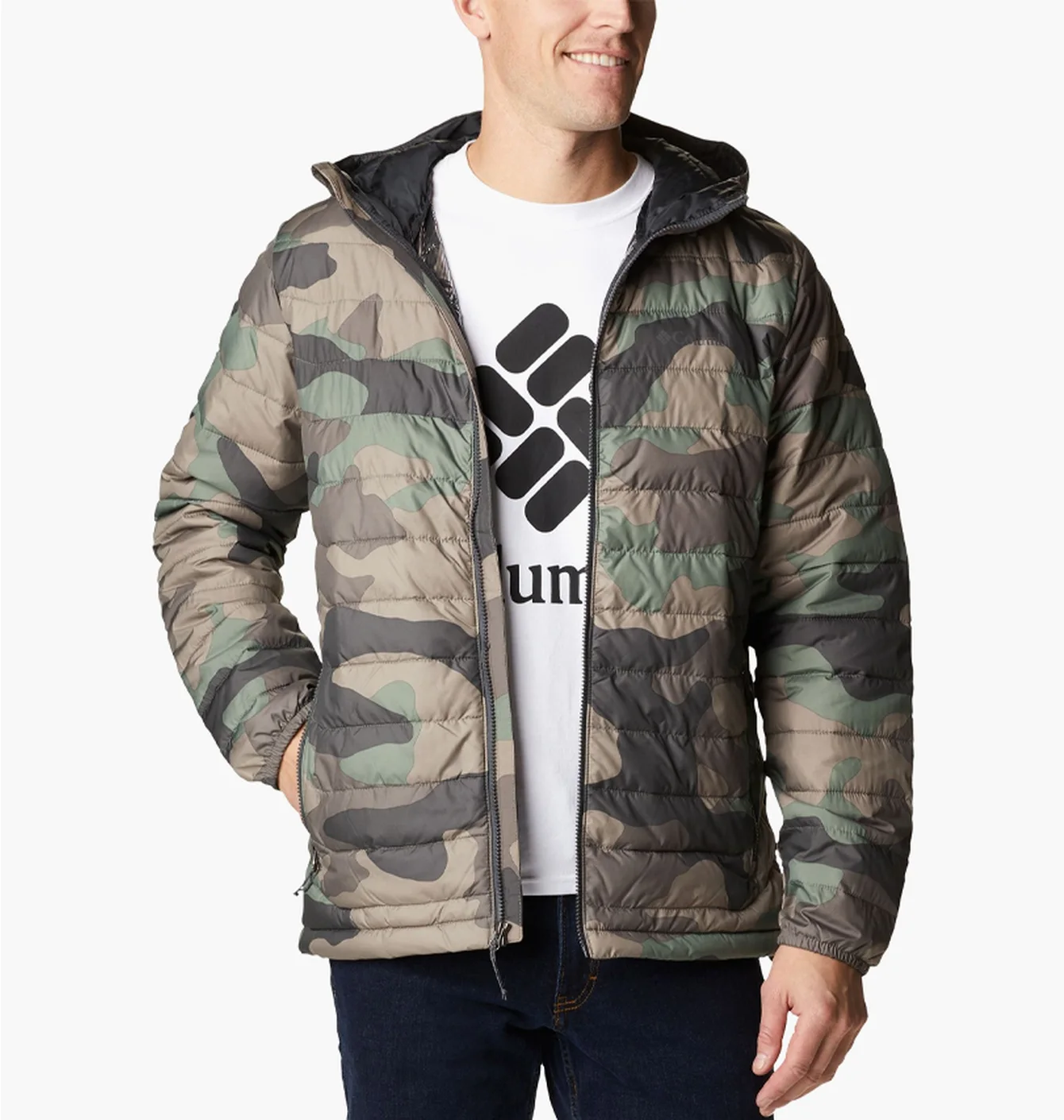 Columbia Men’s Powder Lite™ Hooded Insulated Jacket