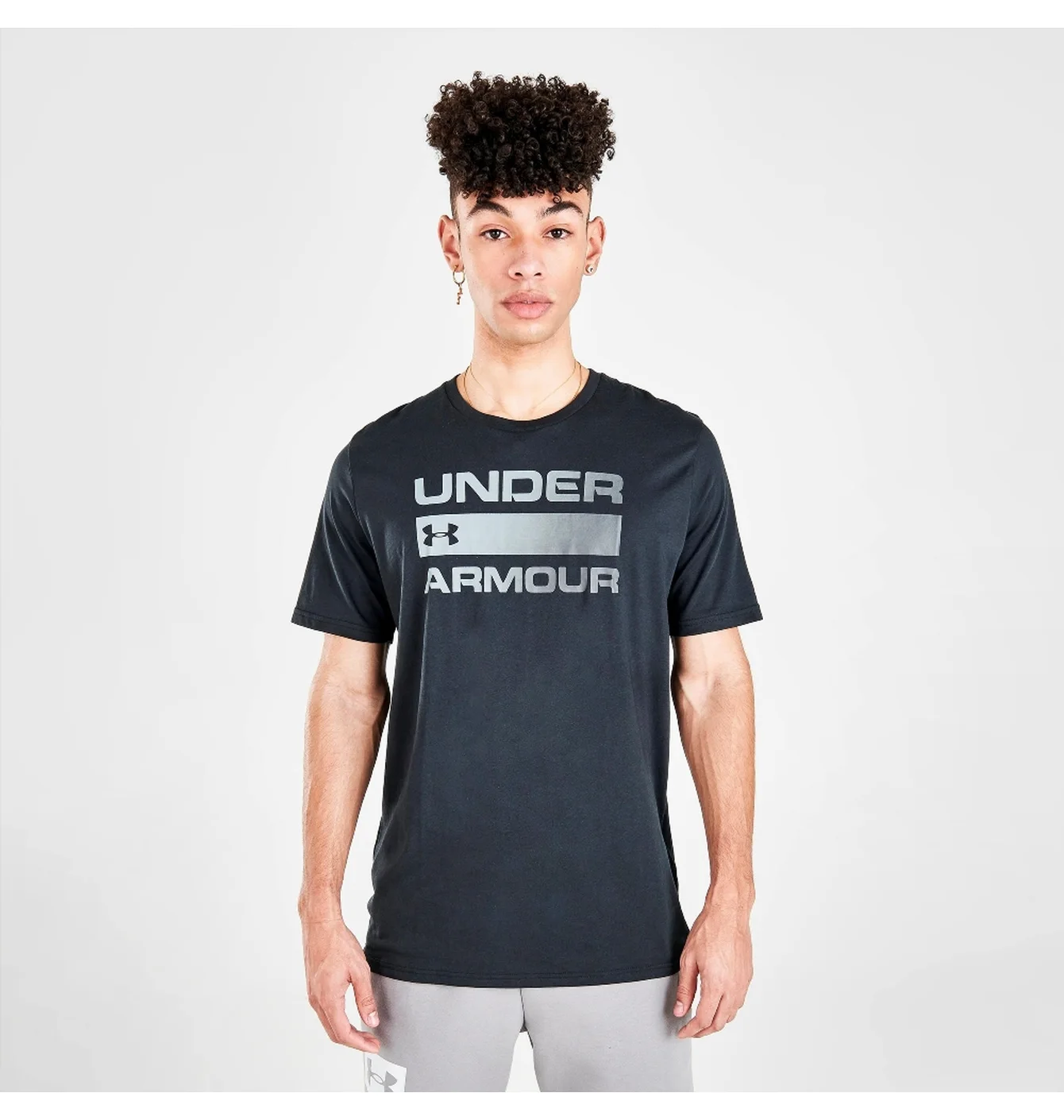 Футболка чоловіча Under Armour Team Issue Wordmark T-Shirt Black 1329582-001