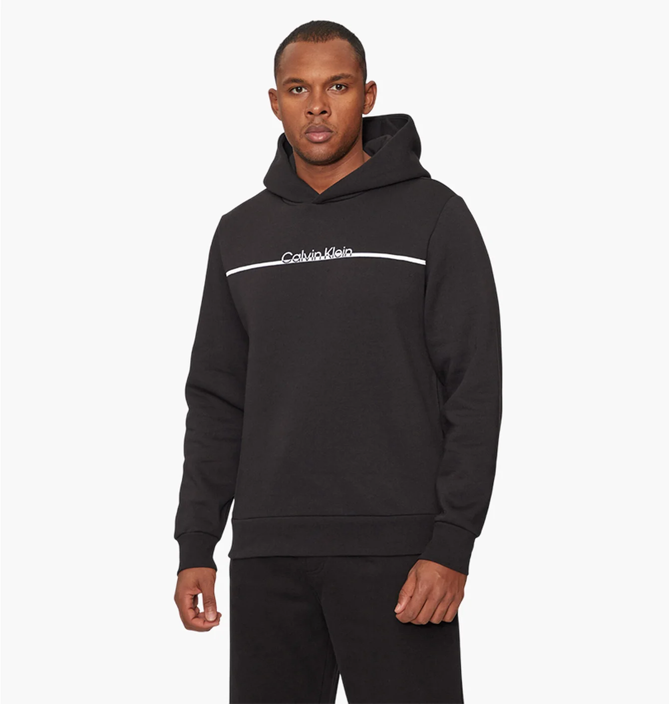 SPLIT LINE LOGO HOODIE