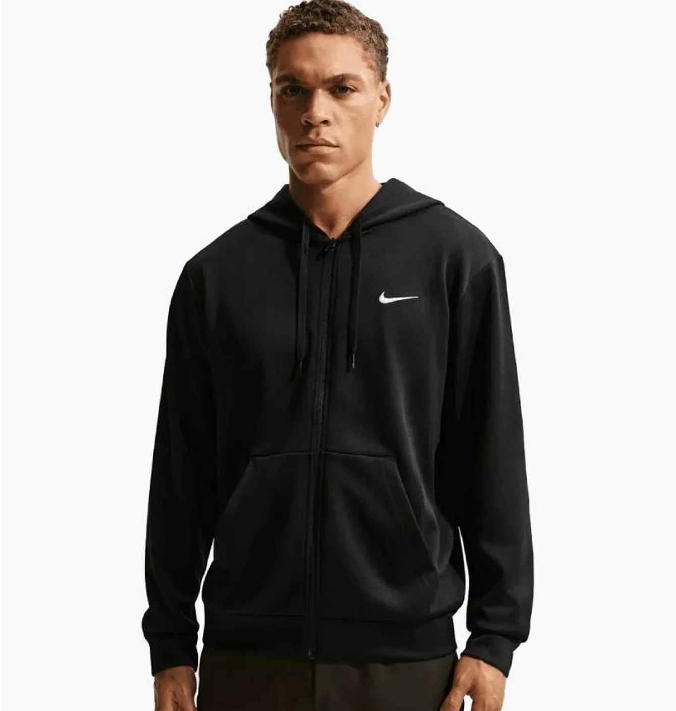 Толстовка чоловіча Nike Df Uv Flex Flc Fz Hd Black IF2982-010