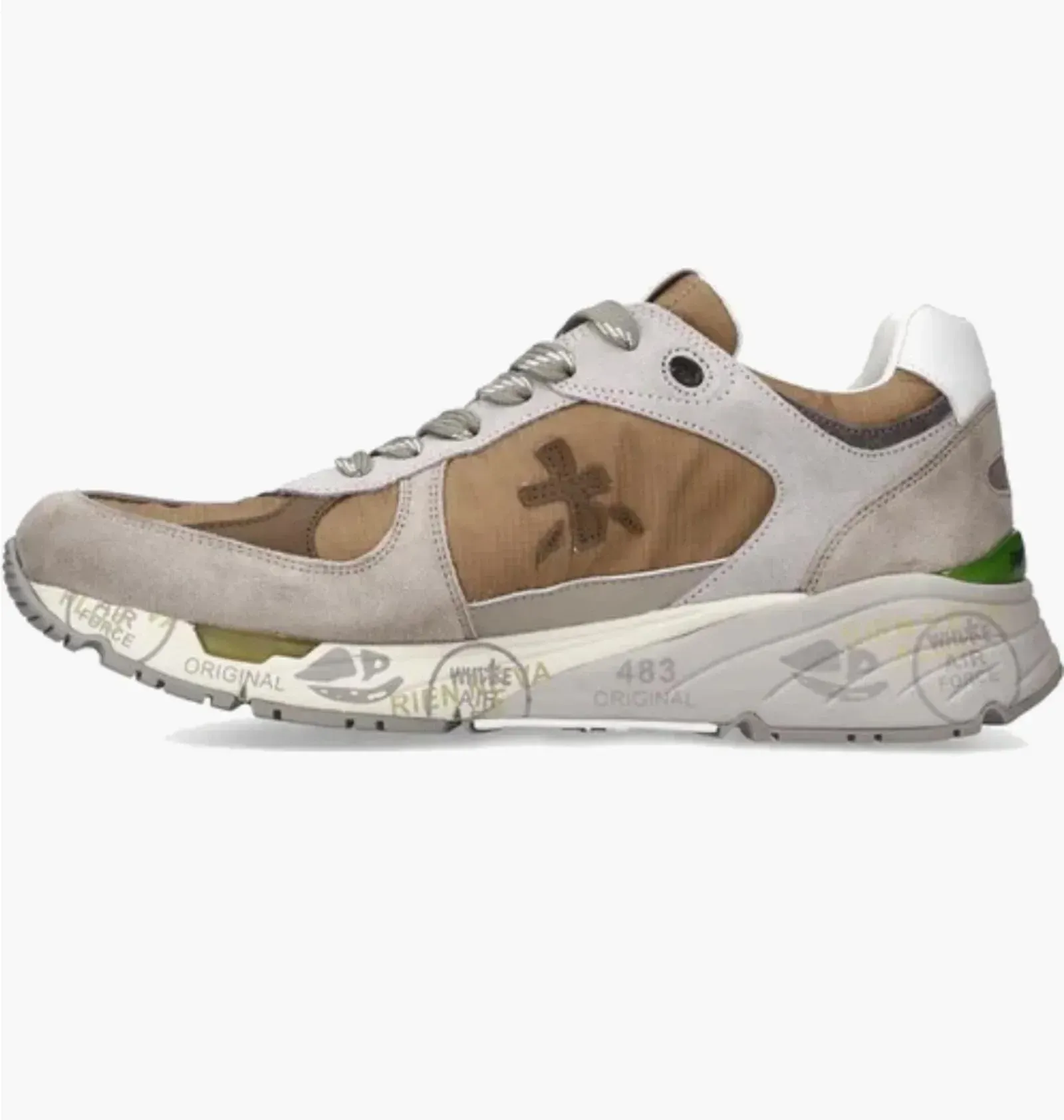 Кросівки чоловічі Premiata Mase Grey/Brown (VAR.7240)