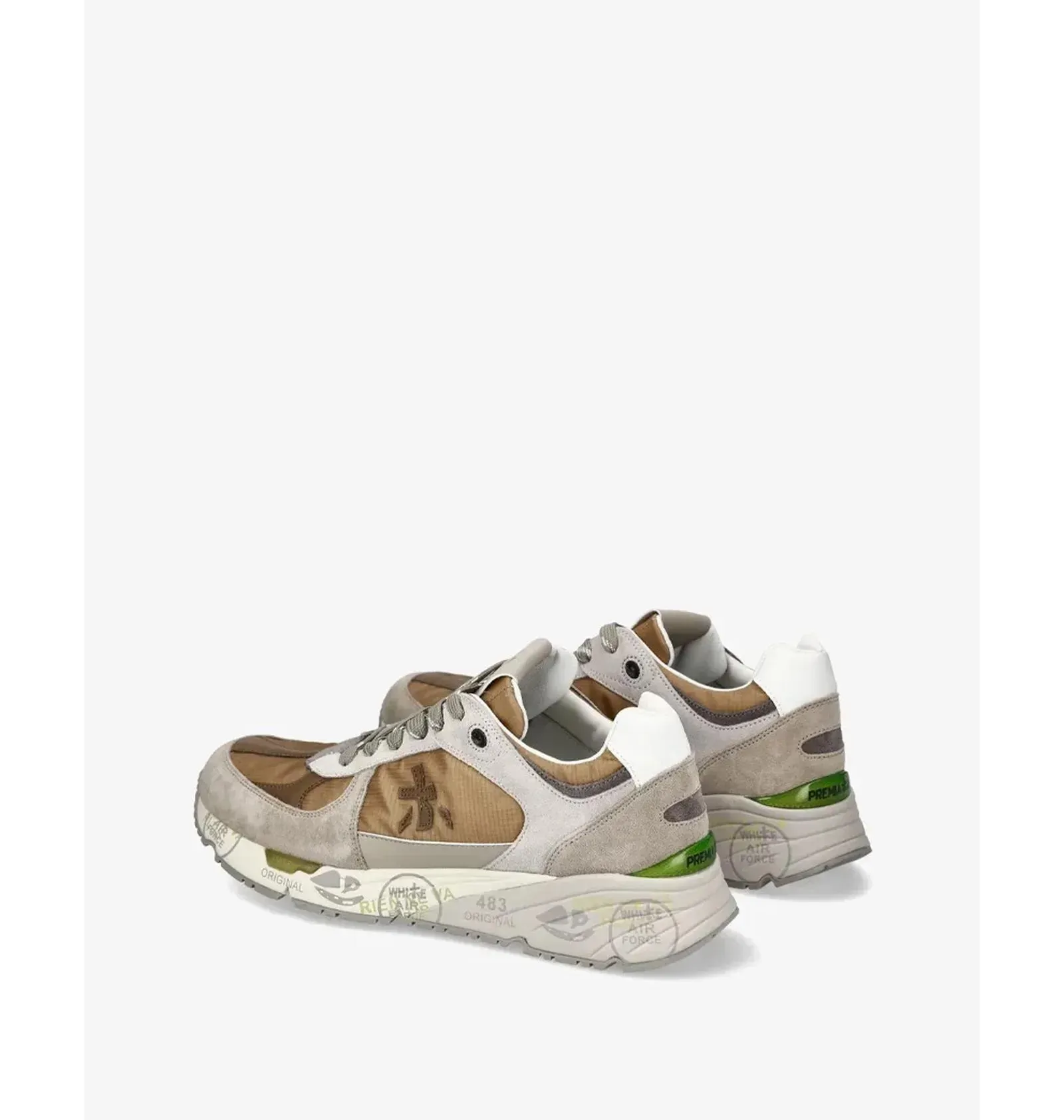 Кросівки чоловічі Premiata Mase Grey/Brown (VAR.7240)