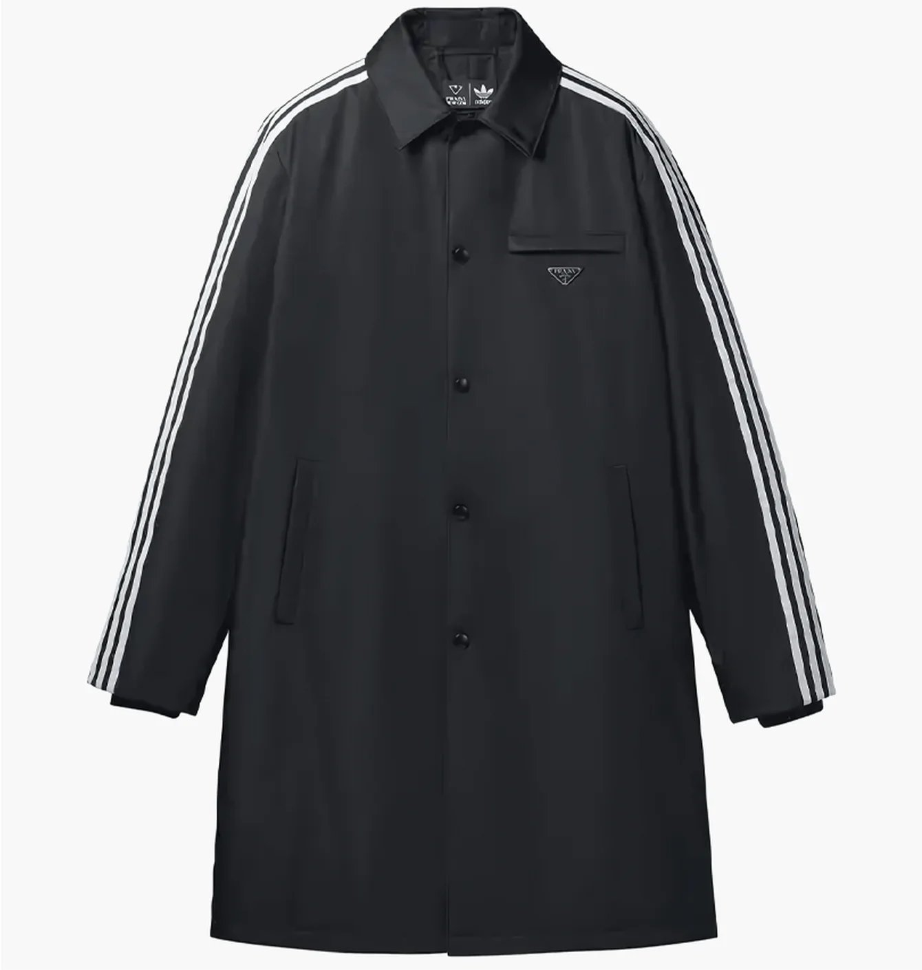 Adidas Prada X Re-Nylon Track Coat Black