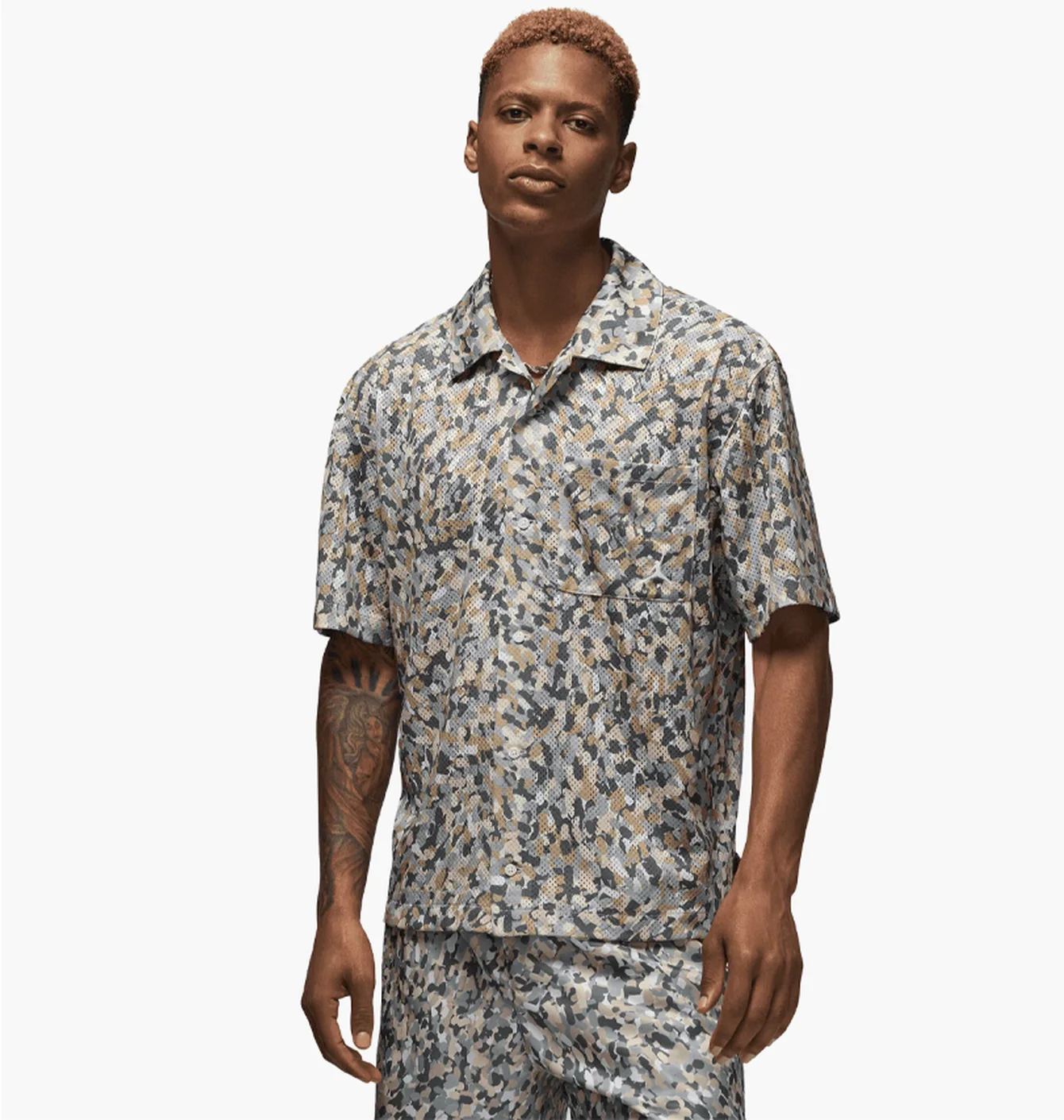 M J ESS POOLSIDE AOP TOP