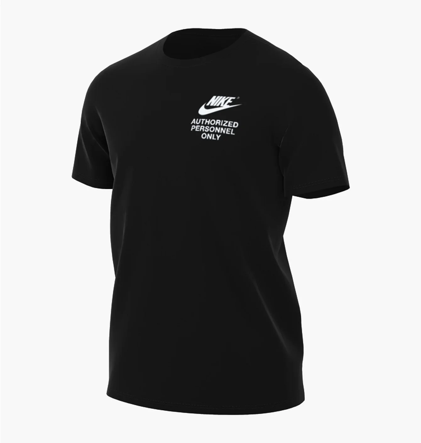 Футболка чоловіча Nike M Nsw Authrzd Personnel Tee Black Dm6427-010