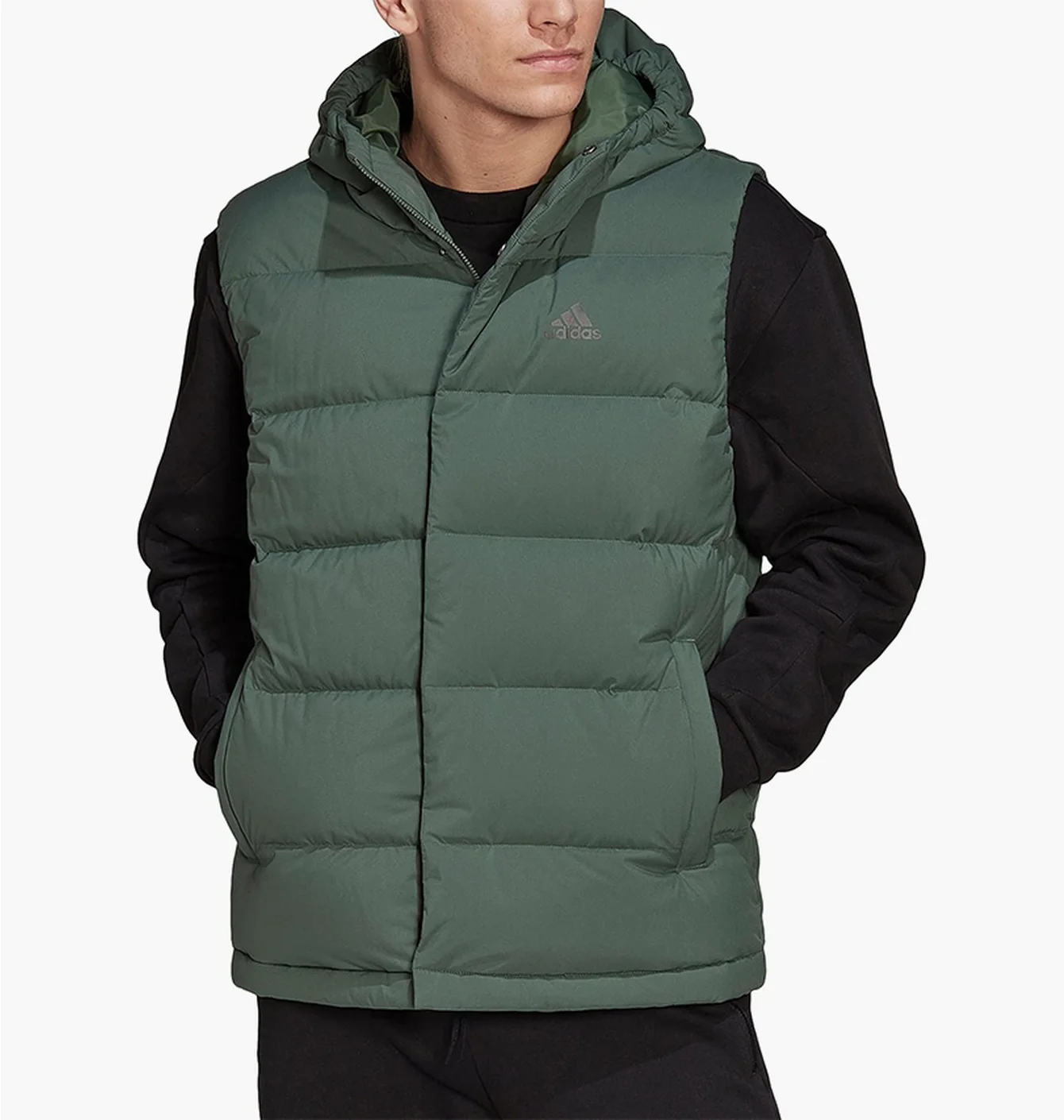 Жилетка Adidas Essentials Down Vest (хакі)
