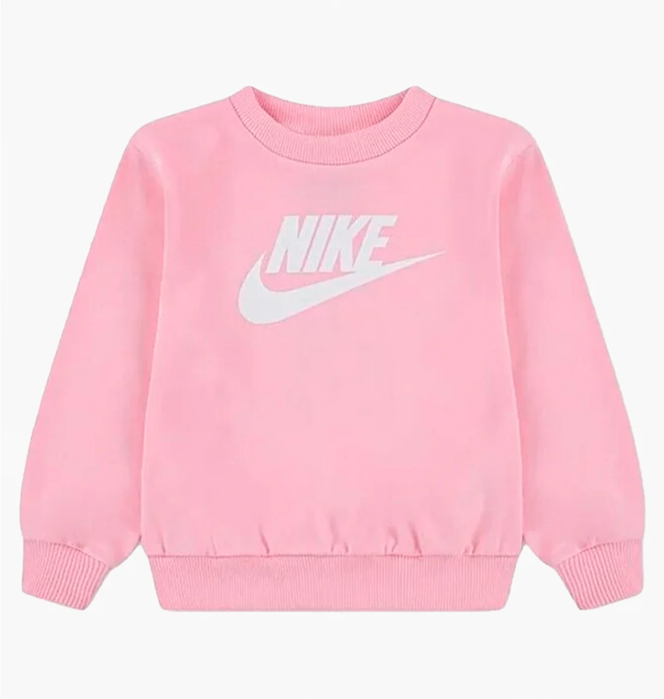 Світшот дитячий Nike French Terry Crew Pink 36L597-A0W