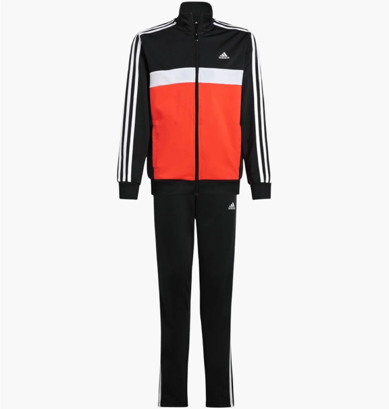 Спортивний костюм дитячий Adidas Essentials 3-Stripes Black/Red IY1795