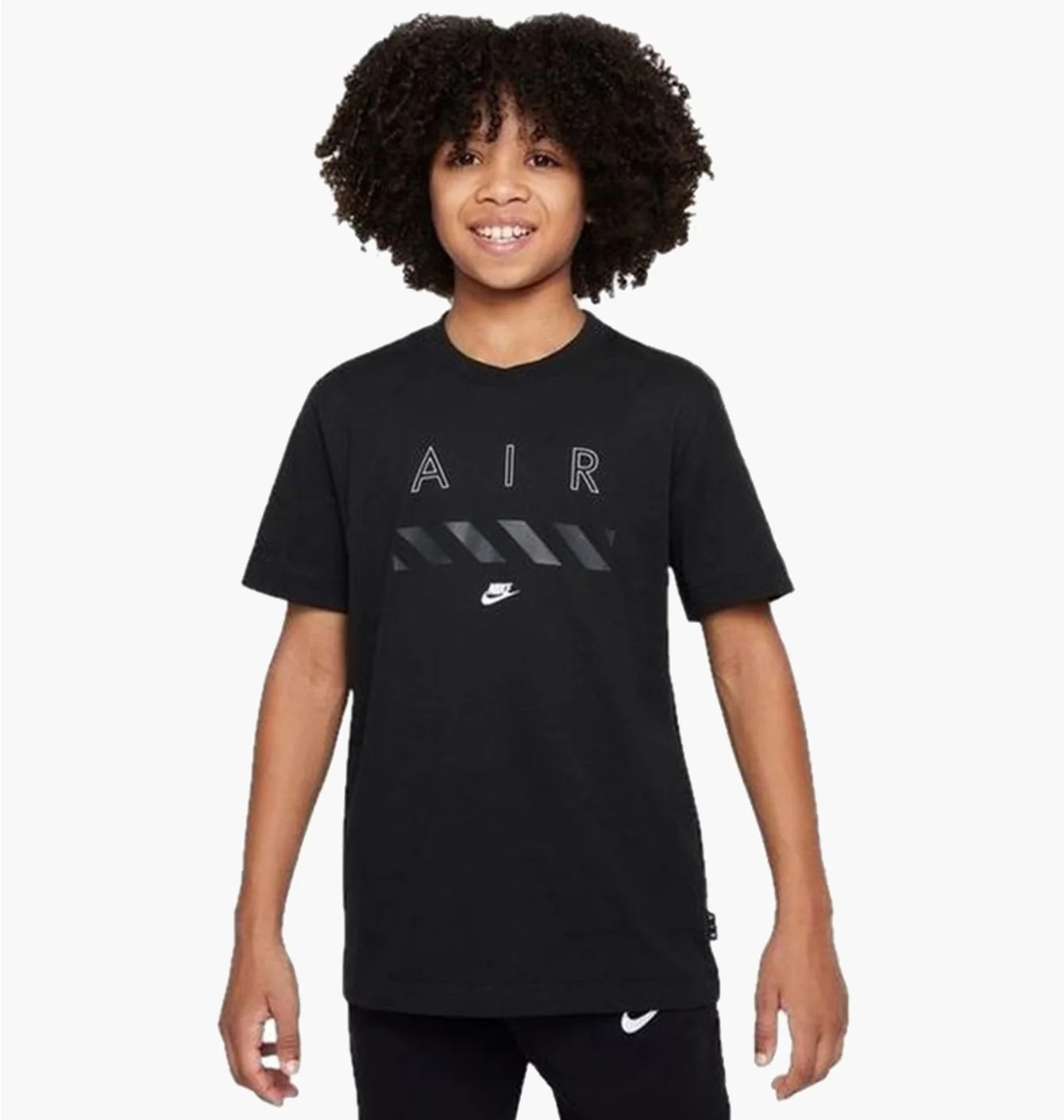 Футболка дитяча Nike Air Older Kids T-Shirt Black HV5191-010