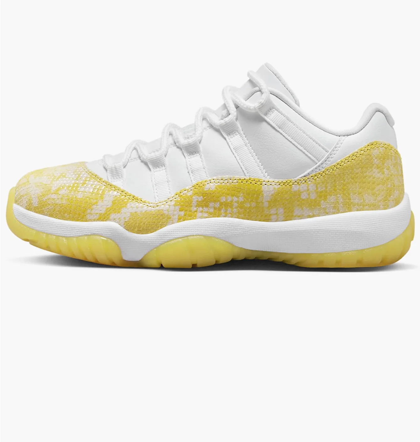 Кросівки W Air Jordan Air 11 Retro Low White/Yellow
