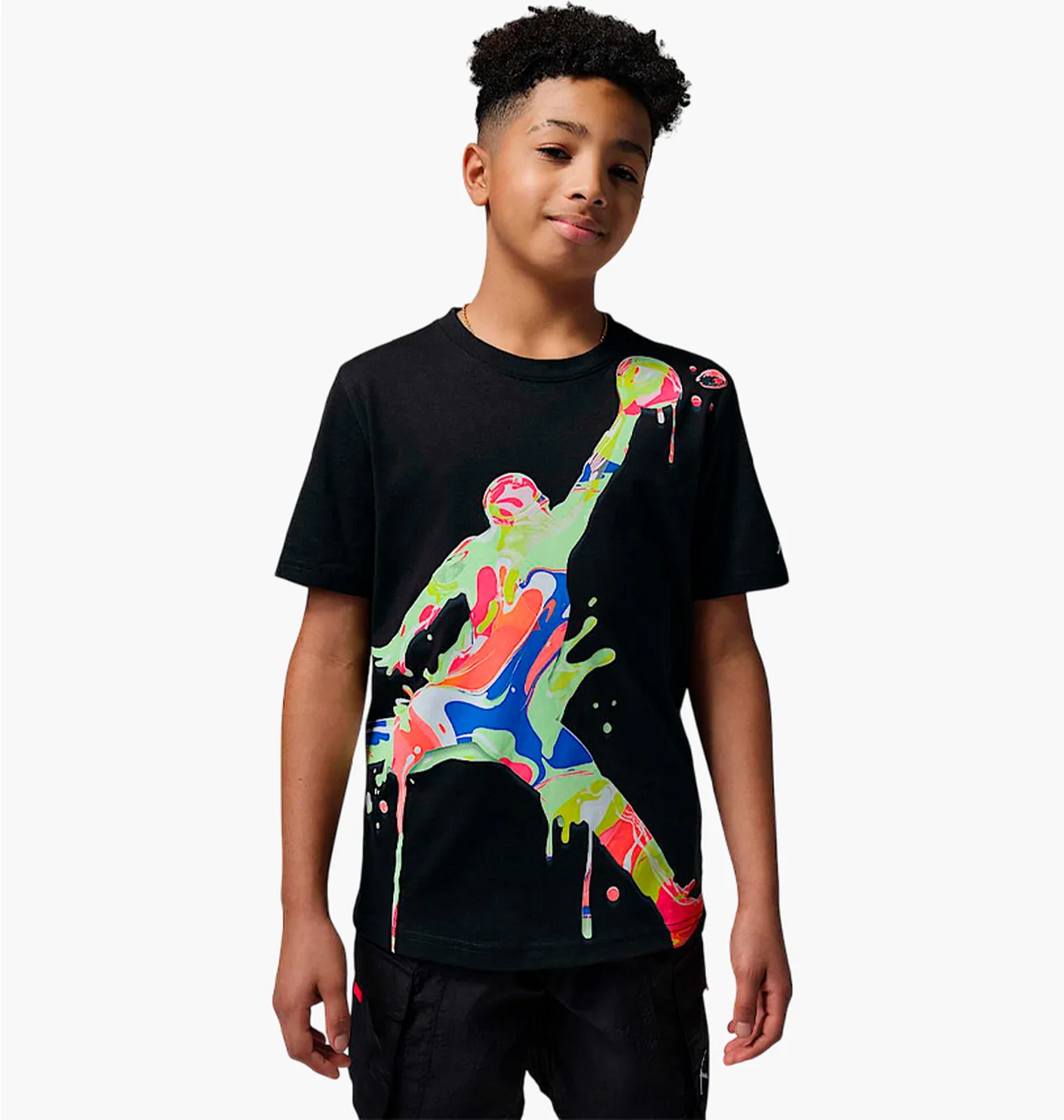 Футболка дитяча Air Jordan Super Splash Paint Spill Black 95F896-023