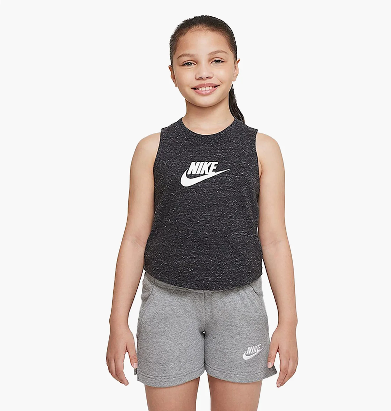 Майка дитяча Nike Sportswear Jersey Tank Black DO7161-010
