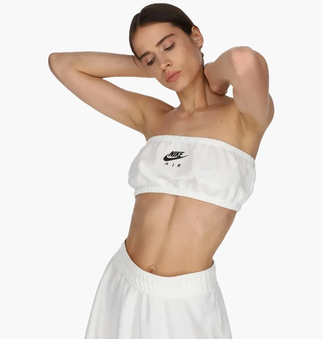 NIKE AIR PIQUE BANDEAU TOP