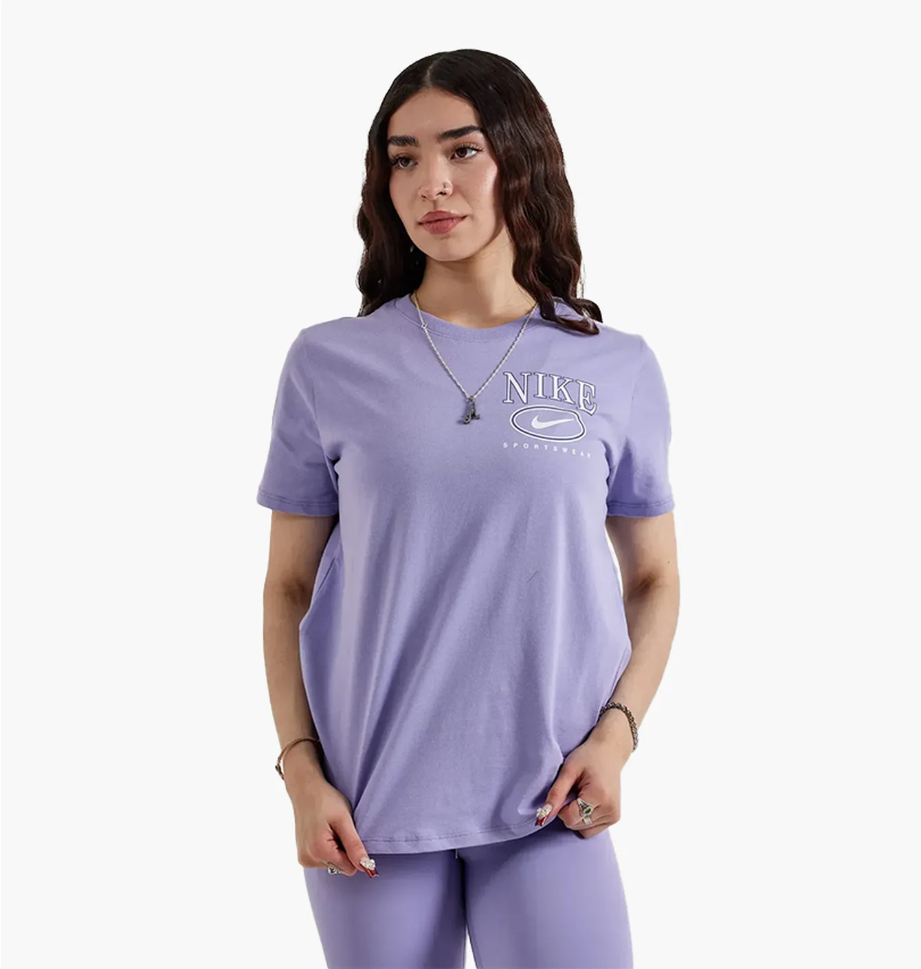 Футболка жіноча Adidas Sportswear Club Short-Sleeve T-Shirt Violet IB2447-533
