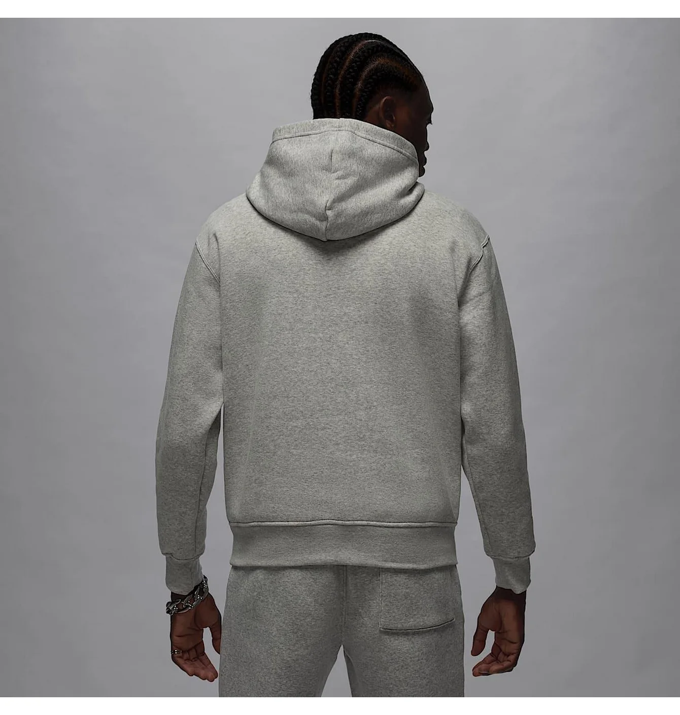 Jordan Brooklyn Fleece Pullover Hoodie 
Grey