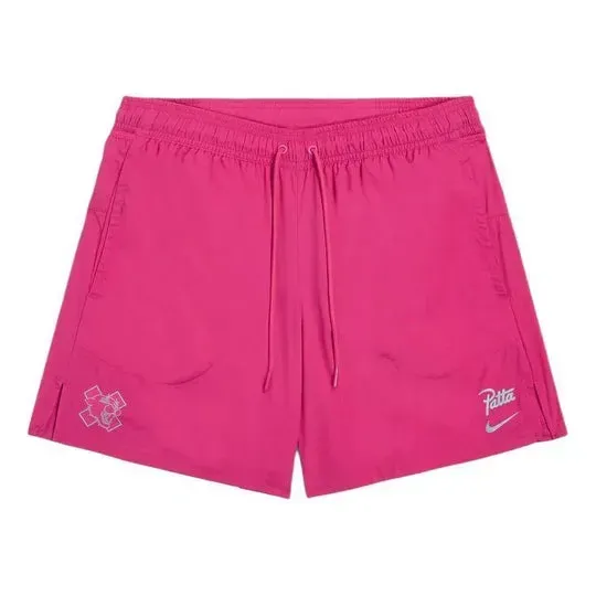 Nike x Patta Running Team Shorts Fireberry