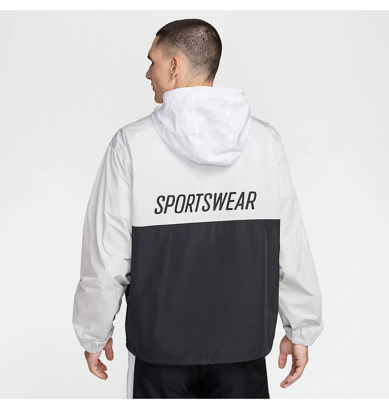 Анорак чоловічий Nike Club Black/White HJ1957-025