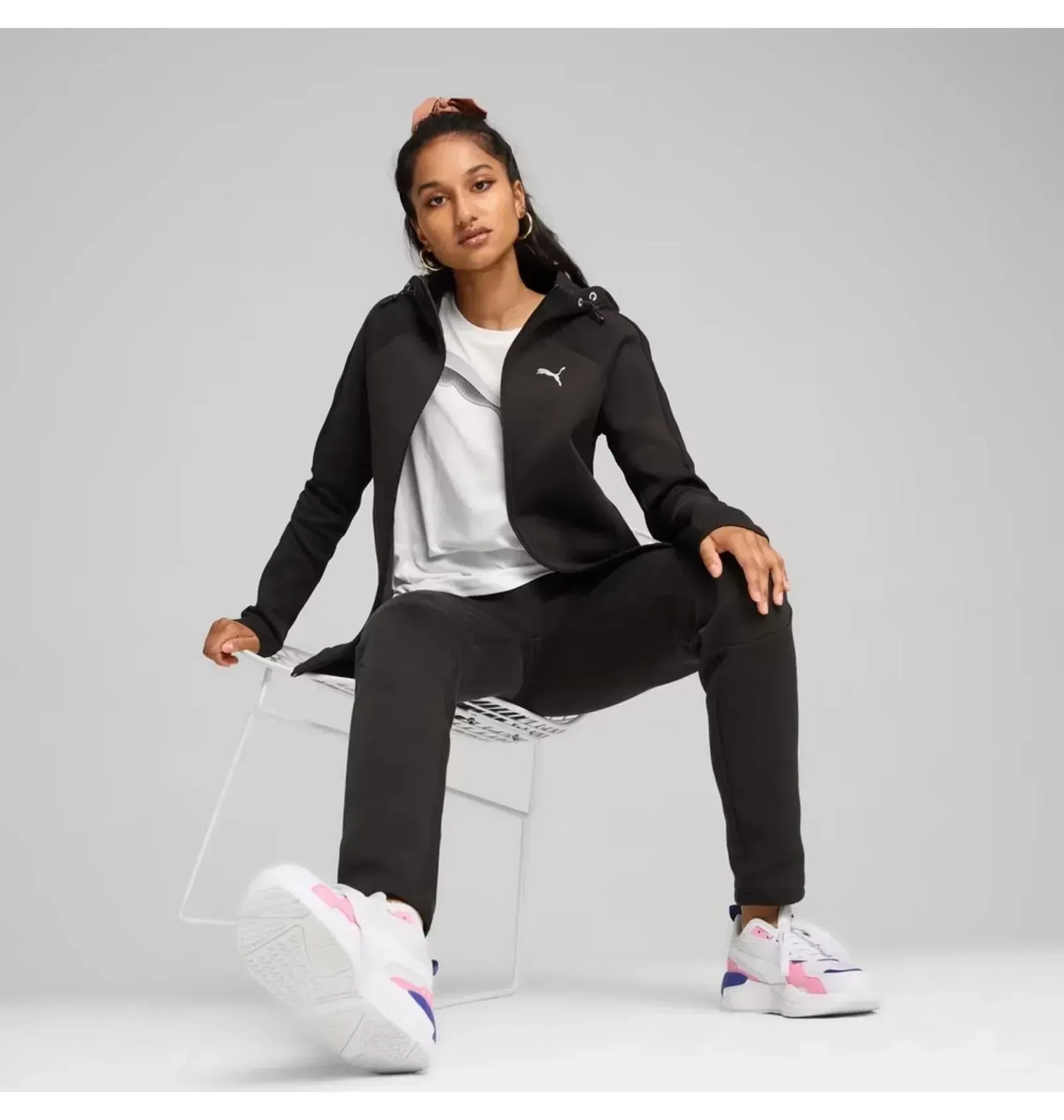 Спортивний костюм жіночий Puma Evostripe Black (681670-01__681672-01)