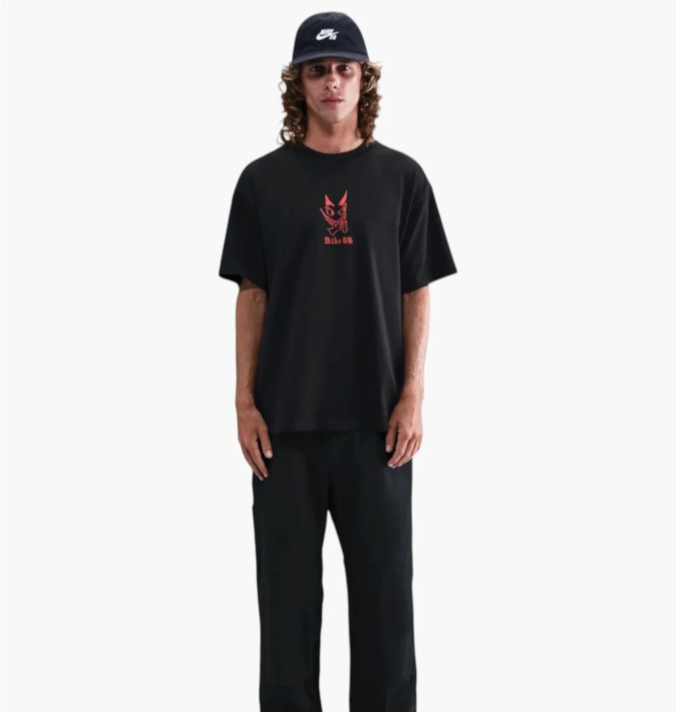 Футболка чоловіча Nike Sb Black HV2195-010