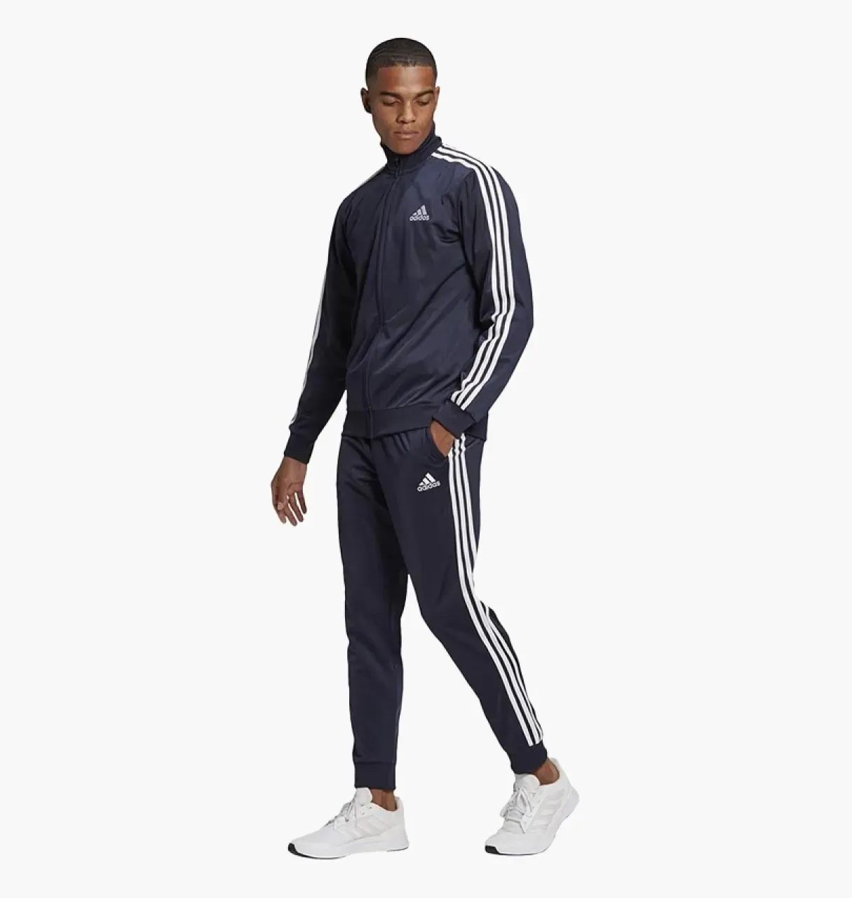 Спортивний костюм чоловічий Adidas Primegreen Essentials 3-Stripes Blue (GK9658)