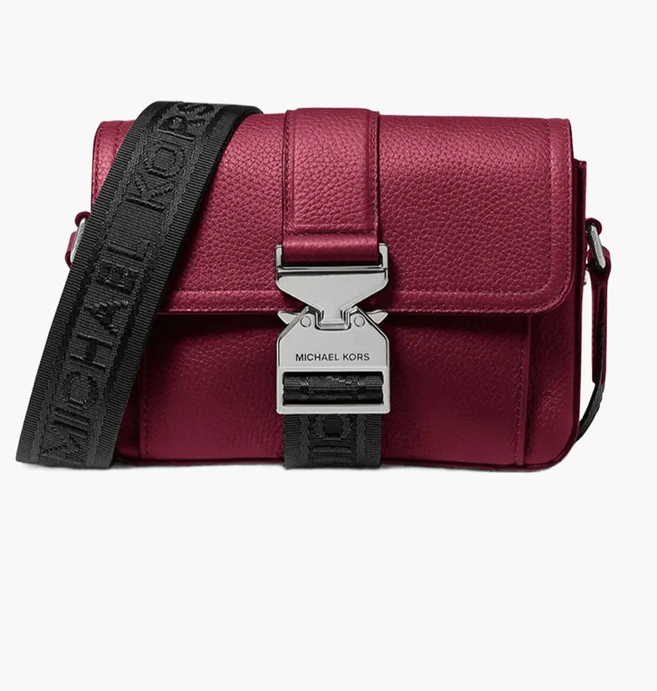 Сумка чоловіча Michael Kors Pebbled Red 33F4LHDM2L