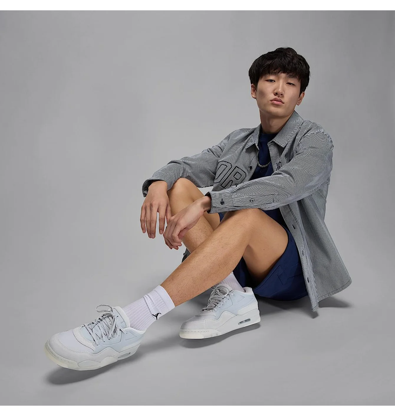 Кросівки Jordan 4 RM (сірі)