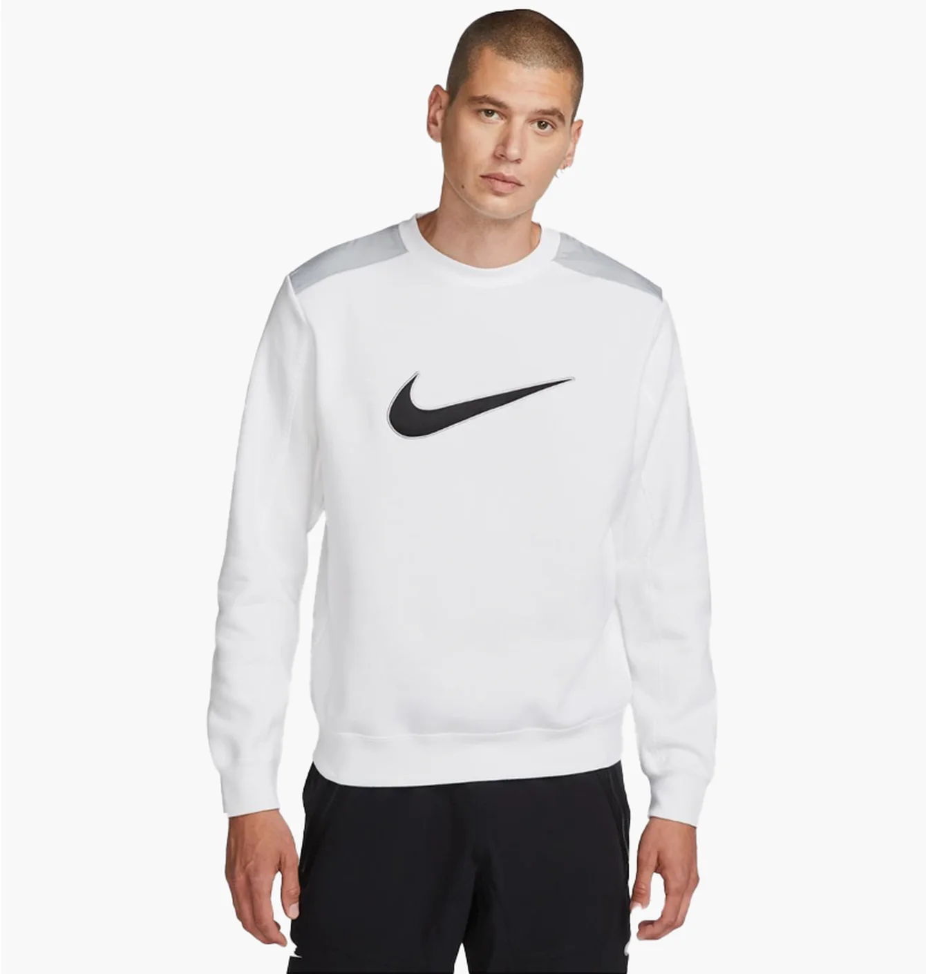 Світшот чоловічий Nike Crew Bb White FN0245-100