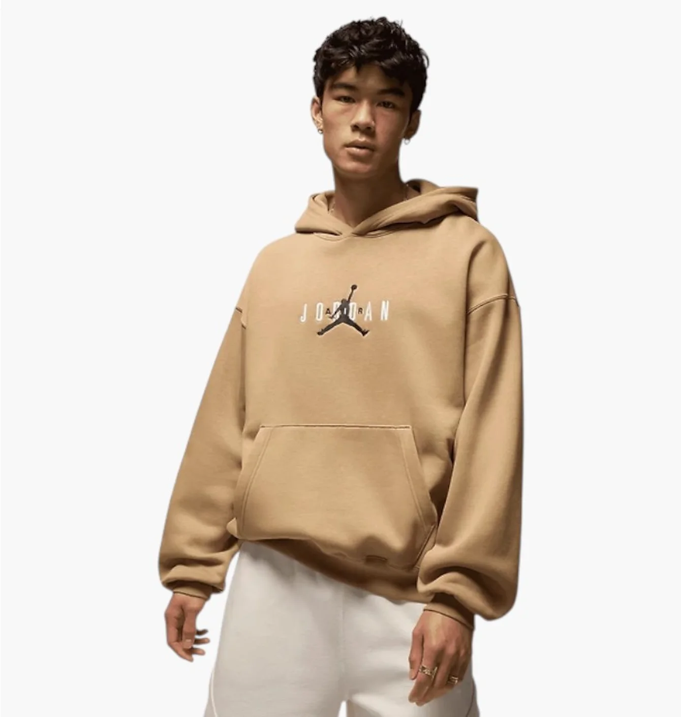 Худі чоловіче Air Jordan Brooklyn Fleece Beige IB9097-257