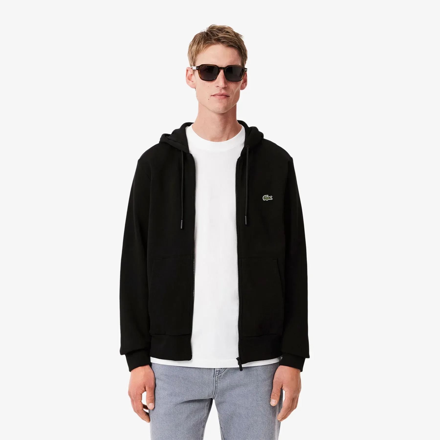 Кофта чоловіча Lacoste Zip-Up - Classic Fit Fleece (SH2735.166)