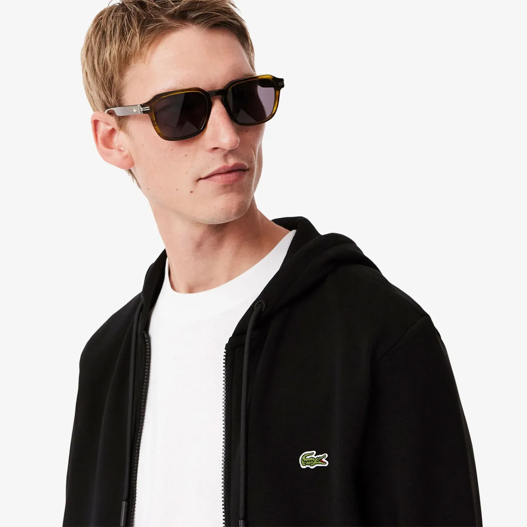 Кофта чоловіча Lacoste Zip-Up - Classic Fit Fleece (SH2735.166)
