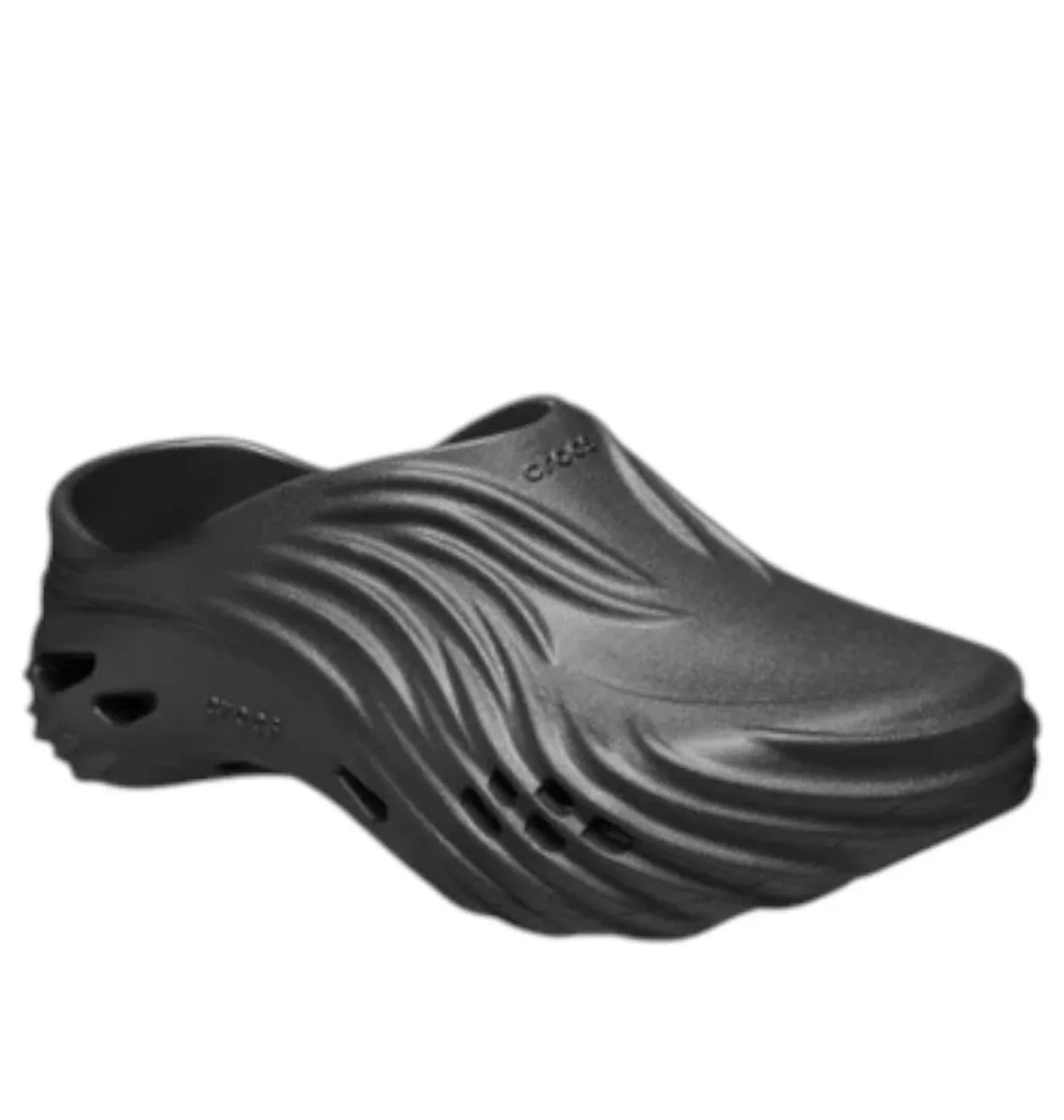Тапочки унісекс CROCS Echo Wave Black 210521-060