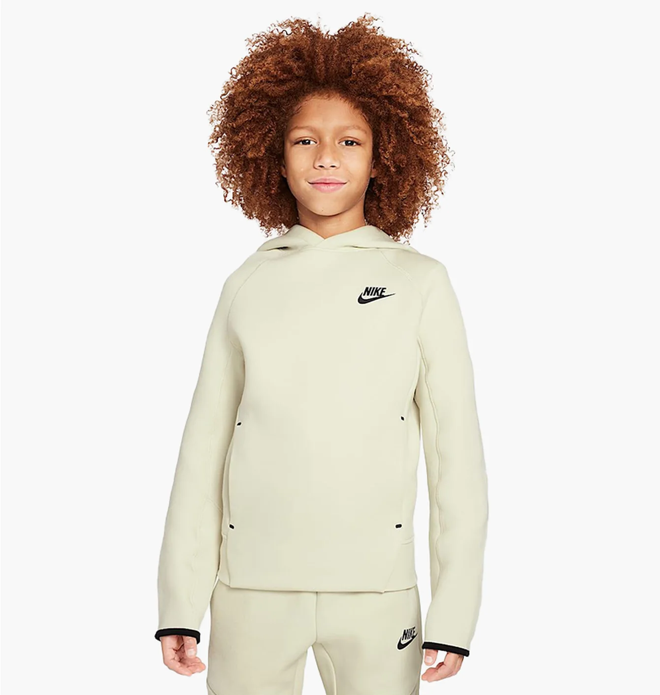 Худі дитяче Nike Sportswear Tech Fleece Olive FD3291-234