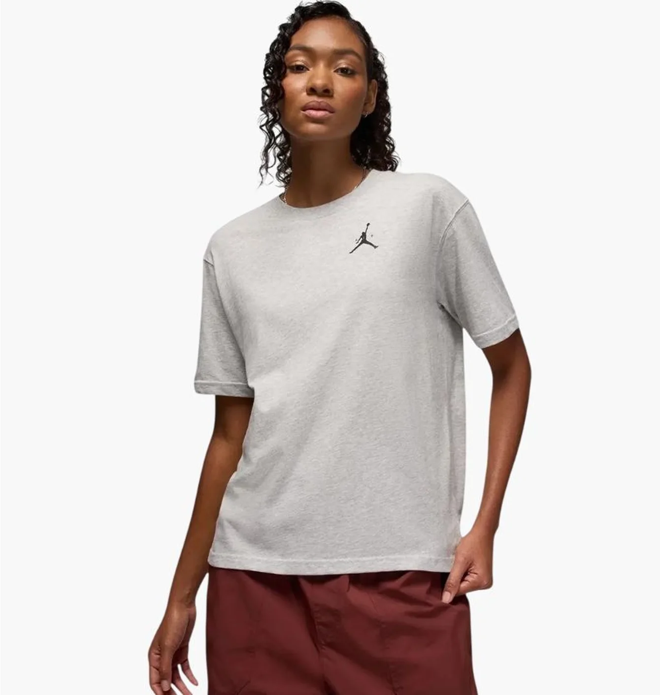 Футболка жіноча Air Jordan Jumpman Grey IO0499-052
