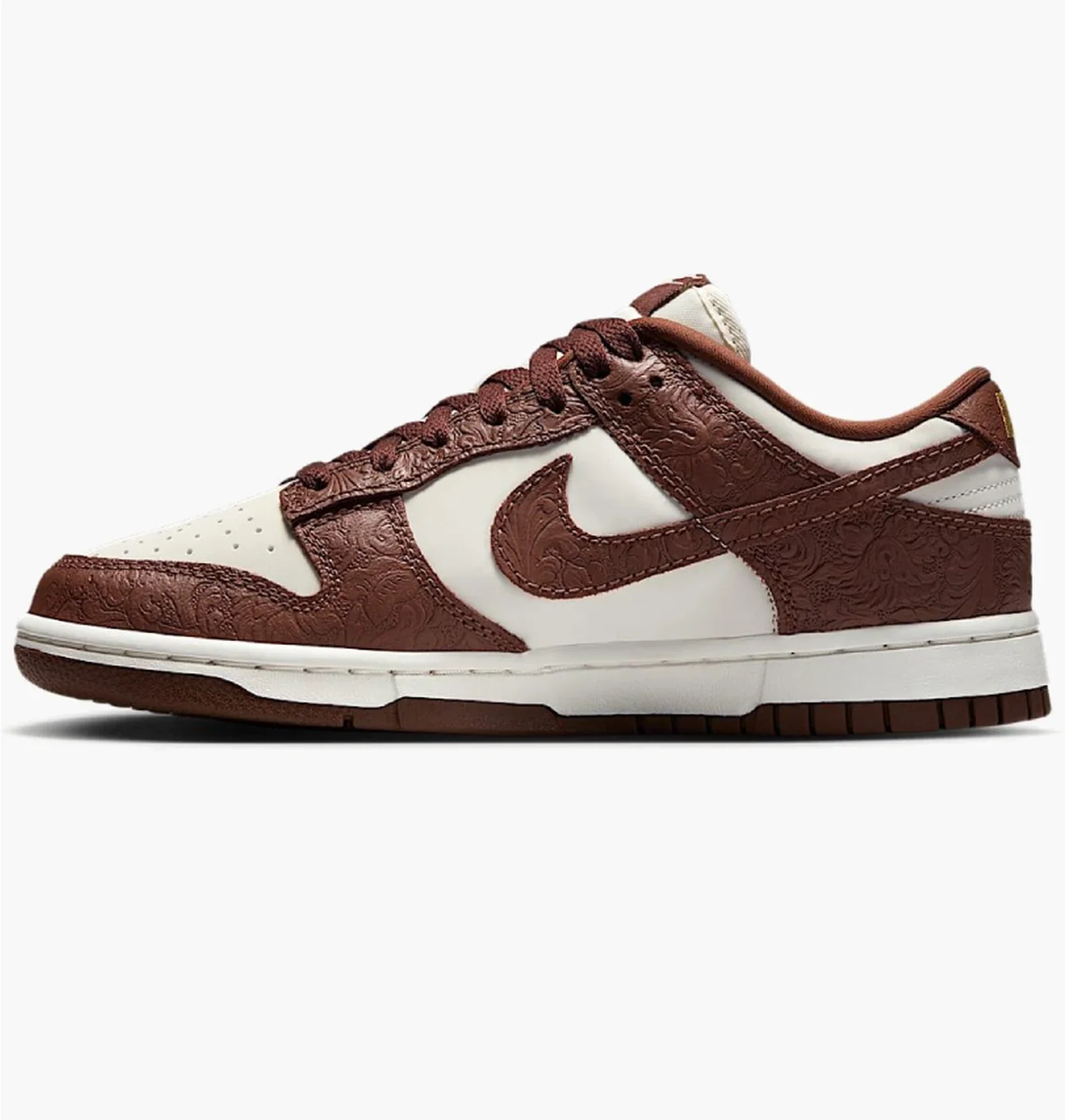 Кросівки жіночі Nike Dunk Low White/Brown IF3944-100