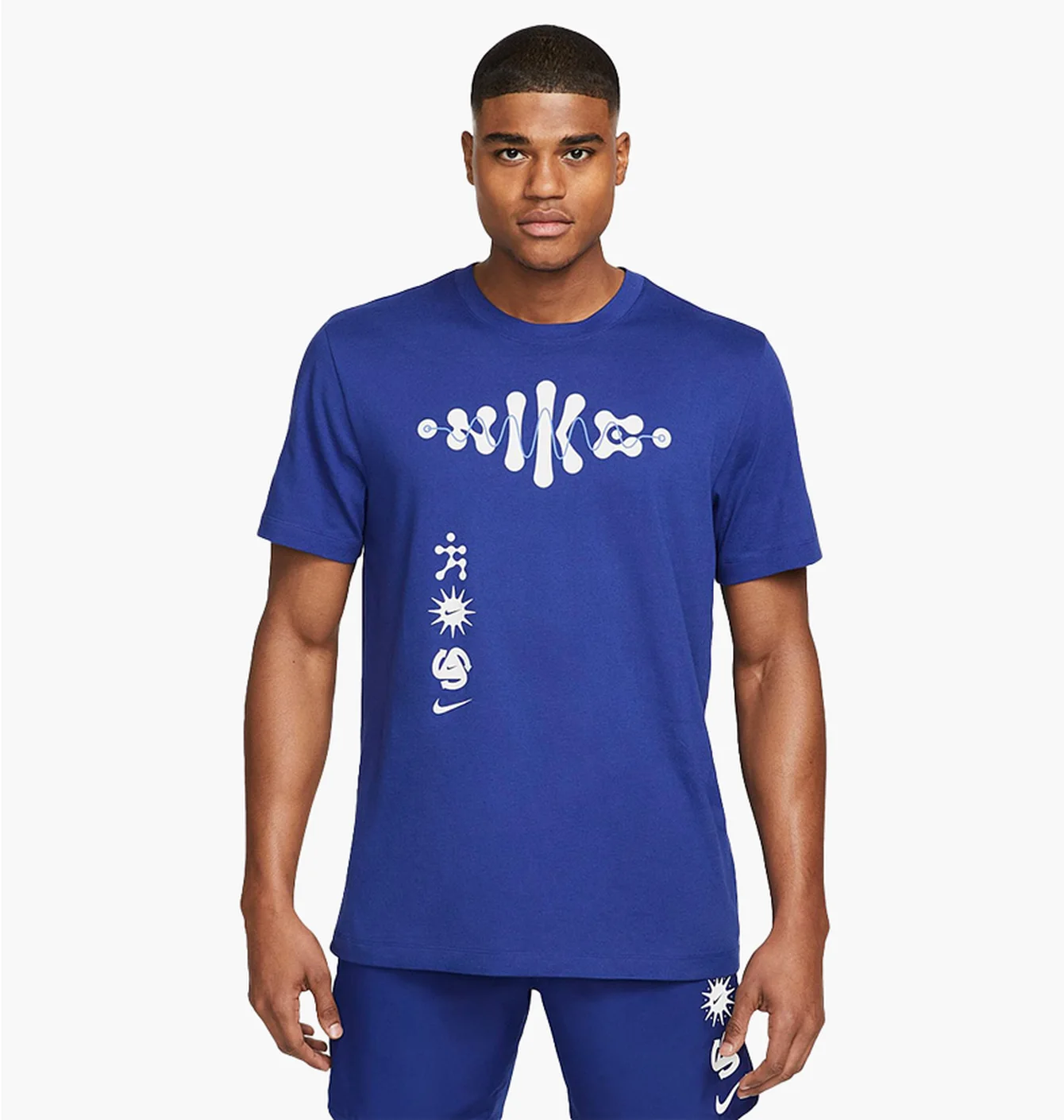ФУТБОЛКА NIKE DRI-FIT WILD RUN T-SHIRT BLUE