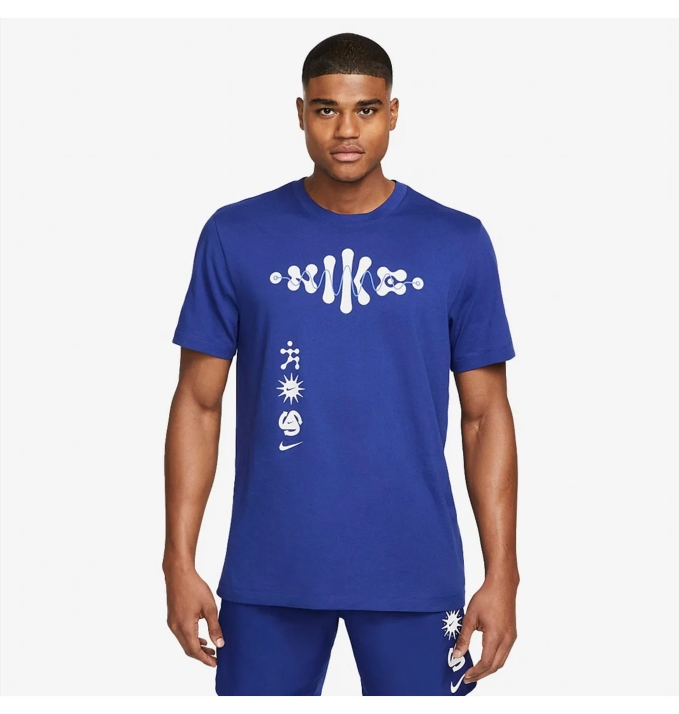 ФУТБОЛКА NIKE DRI-FIT WILD RUN T-SHIRT BLUE