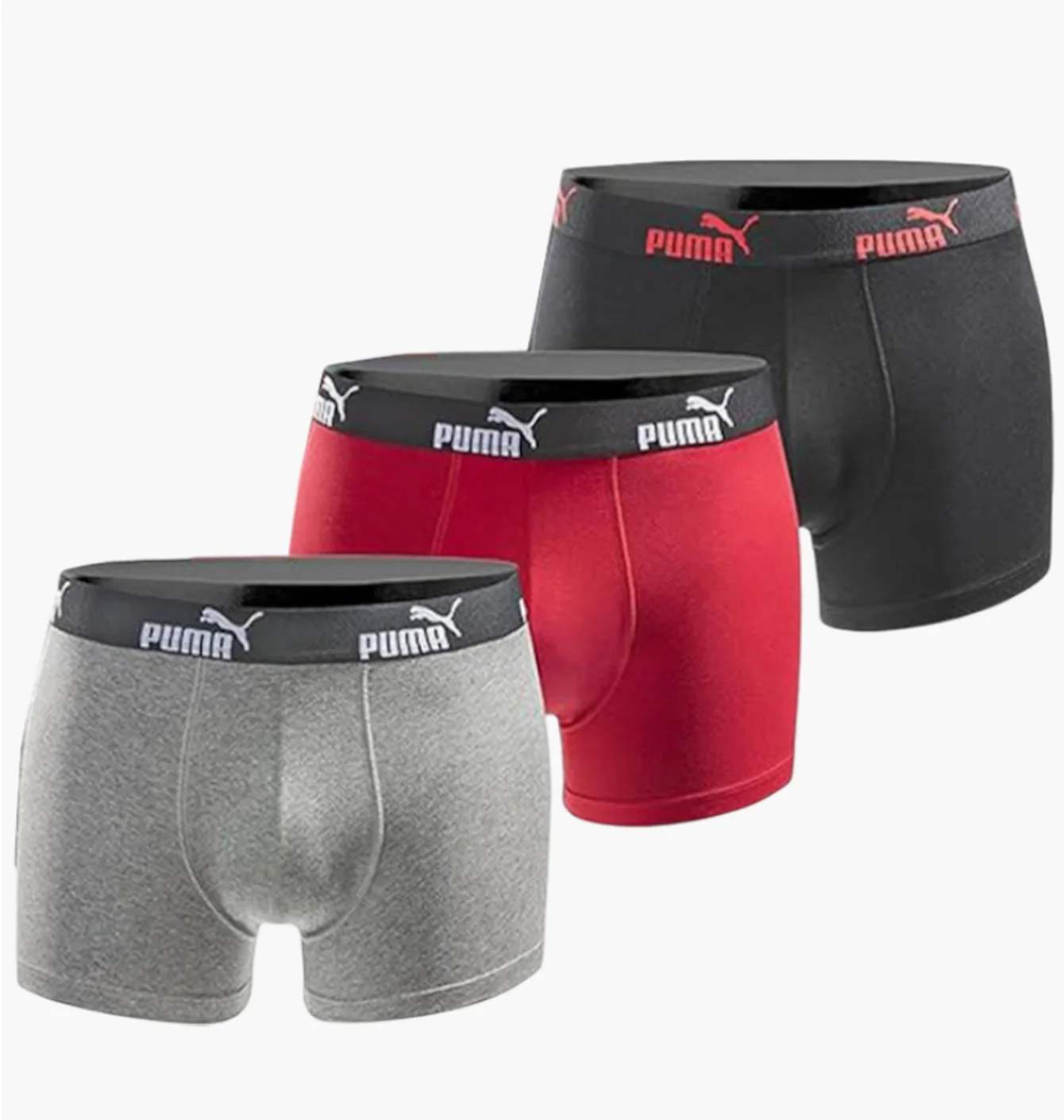 Труси чоловічі Puma Everyday Coton Stretch (3 шт) Multi 100003547-009